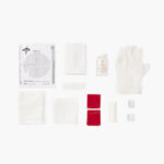 Wound Care Tray with Saline Solution